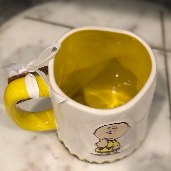✨NWT✨ Rae Dunn Peanuts Charlie Brown GOOD GRIEF Ceramic Mug 2023 - Picture 5 of 8
